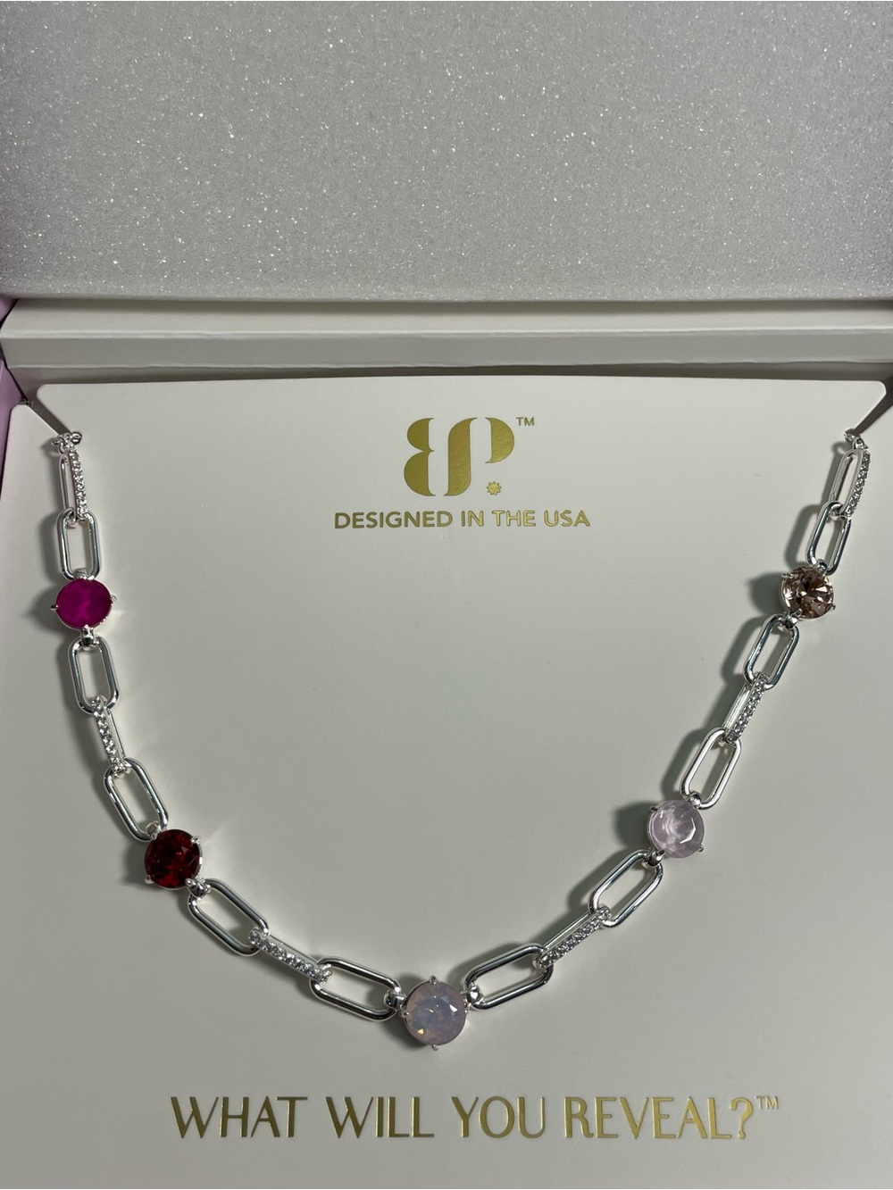 Bomb Party Jewel Candy “See The World” Tahiti Paradise/Silver Pinks, NIB